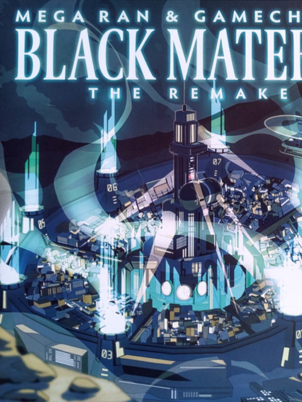 LP Mega Ran – Black Materia – The Remake (2xLP) (GCV003) (M-/VG+)